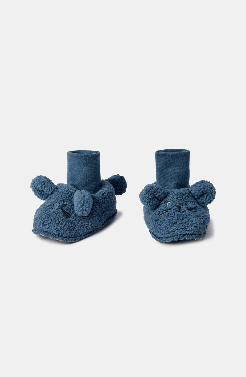Woody Pantoffels, blauwgrijs