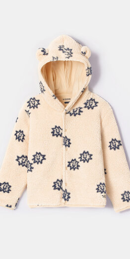 Woody Unisex Korte Jas, sterretjes print