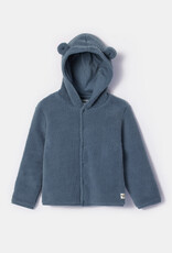 Woody Unisex Korte Jas, blauwgrijs