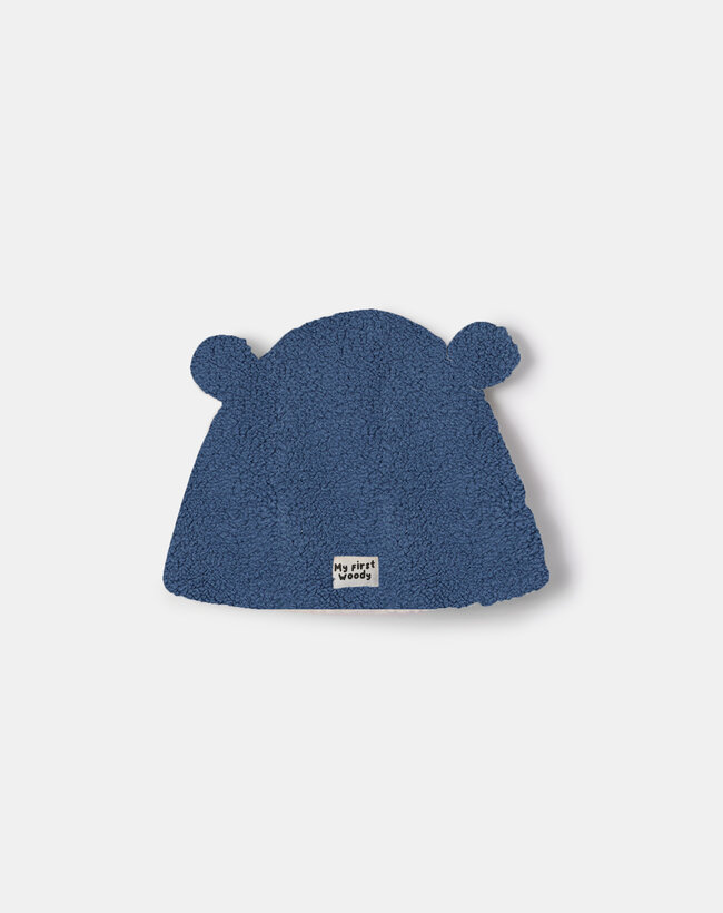 Woody Unisex Muts, blauwgrijs