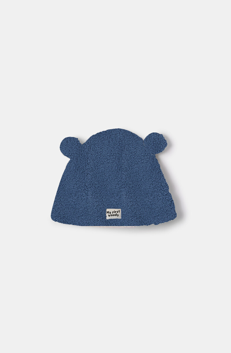 Woody Unisex Muts, blauwgrijs