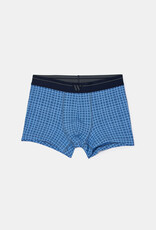 Woody Jongens-Heren boxer, set donkergrijs + ruitje