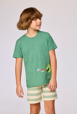 Woody Jongens-Heren pyjama, groen