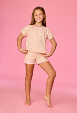 Woody Meisjes-Dames pyjama, vlinder print