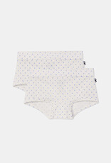 Woody Meisjes boxer, bolletjes print blauw