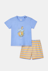 Woody Jongens-Heren pyjama, blauw