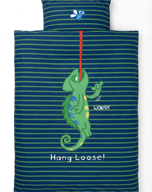 Woody Dekbedovertrek, kameleon