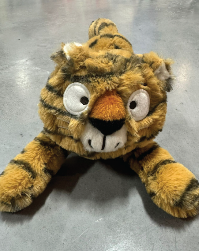 plush toy +-20cm, tijger