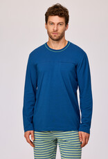 Woody Jongens-Heren pyjama, donkerblauw