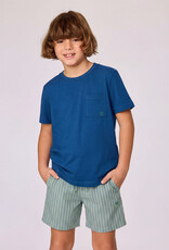 Woody Jongens-Heren pyjama, donkerblauw