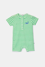 Woody Unisex jumpsuit, groene streep