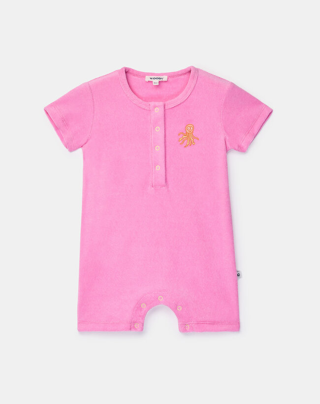 Woody Unisex jumpsuit, felroze