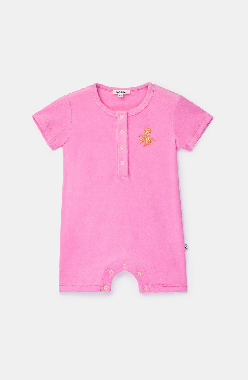 Woody Unisex jumpsuit, felroze