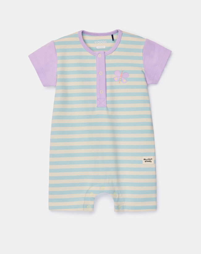 Woody Unisex onesie, blauwe streep