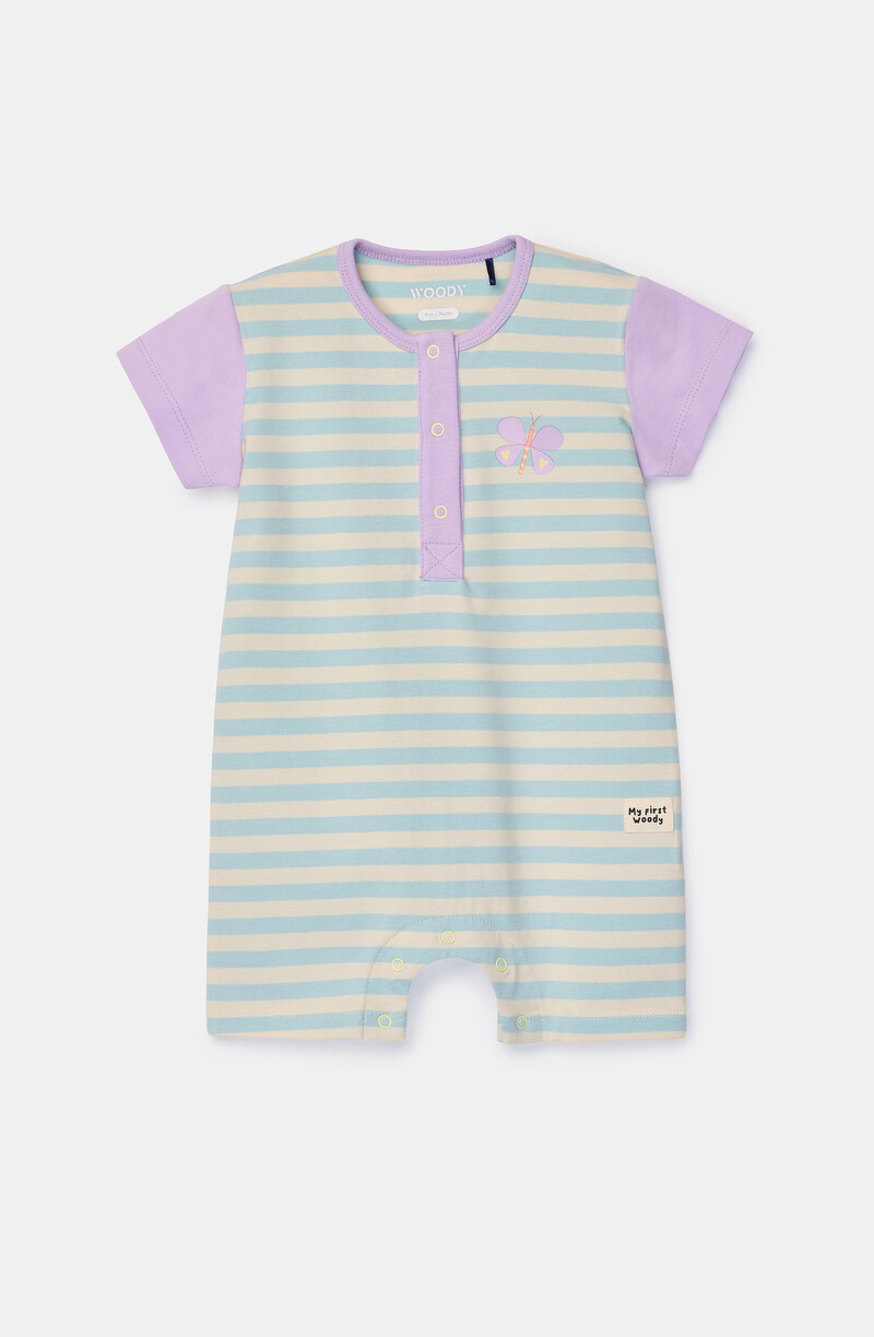 Woody Unisex onesie, blauwe streep