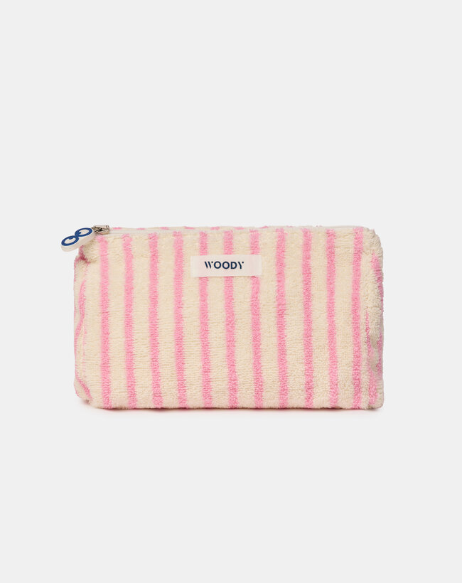 Woody Tas, roze streep