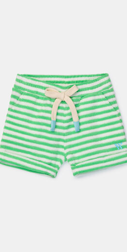 Woody short, groene streep