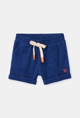Woody short, donkerblauw
