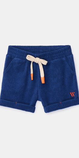 Woody short, donkerblauw