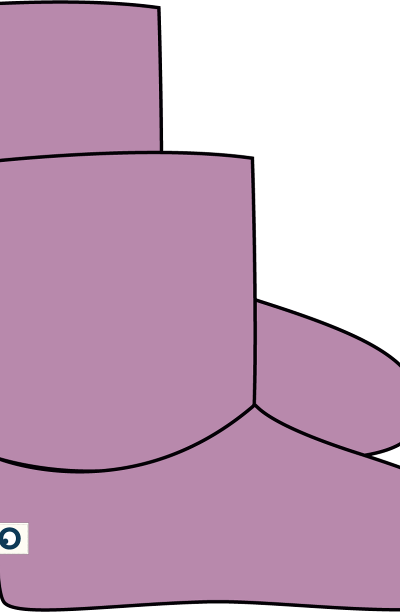 Pantoffels, roze