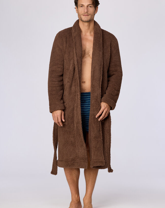 Woody Heren kamerjas, bruin