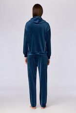 Woody Dames pyjama, donkerblauw