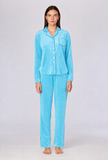 Woody Dames pyjama, blauw