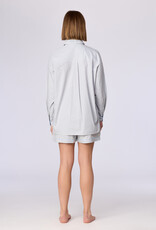 Woody Meisjes-Dames pyjama, grijze ruit
