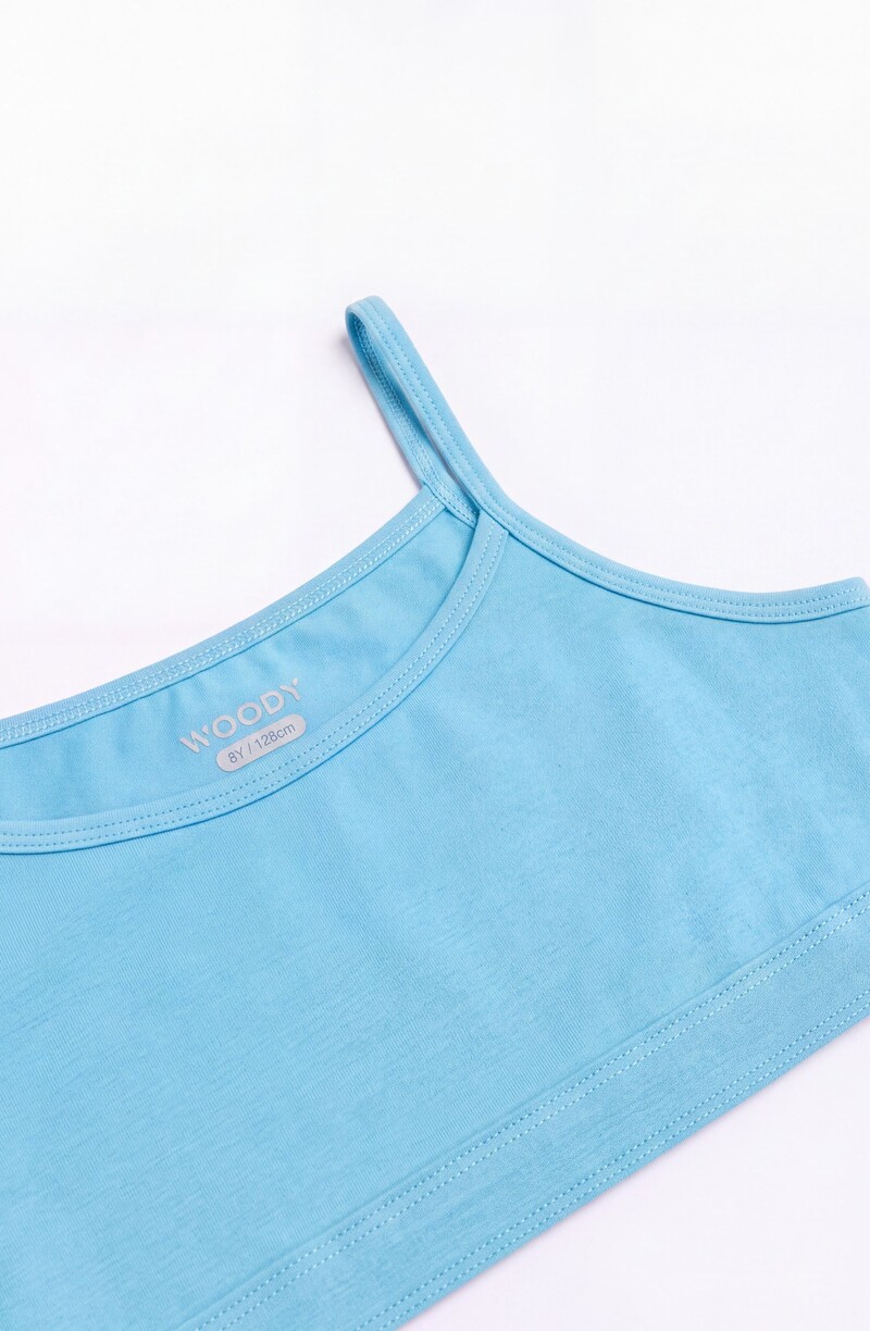 Woody Topje, blauw