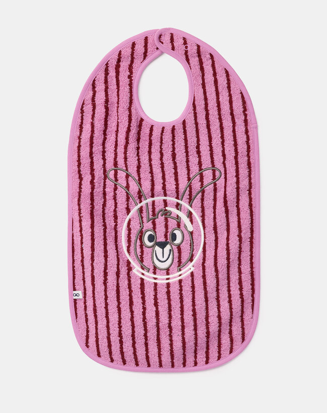 Woody Slabbetje, roze streep