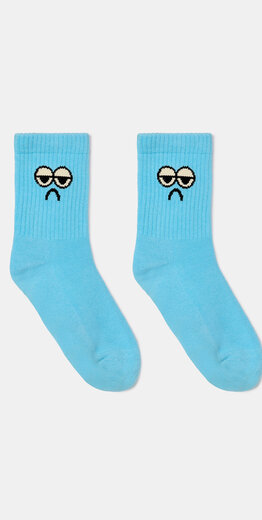 Woody sokken, blauw