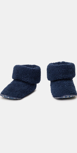Woody Pantoffels, donkerblauw