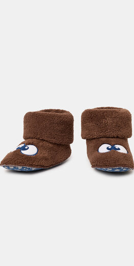 Woody Pantoffels, bruin