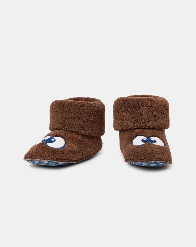 Woody Pantoffels, bruin