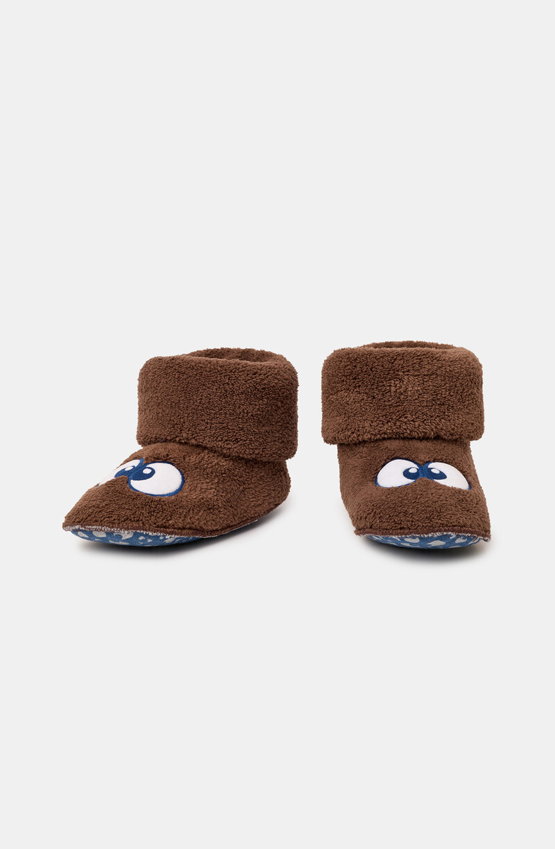 Woody Pantoffels, bruin