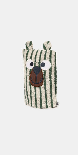 Woody Washandje, beer