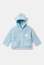 Woody Unisex korte jas, lichtblauw