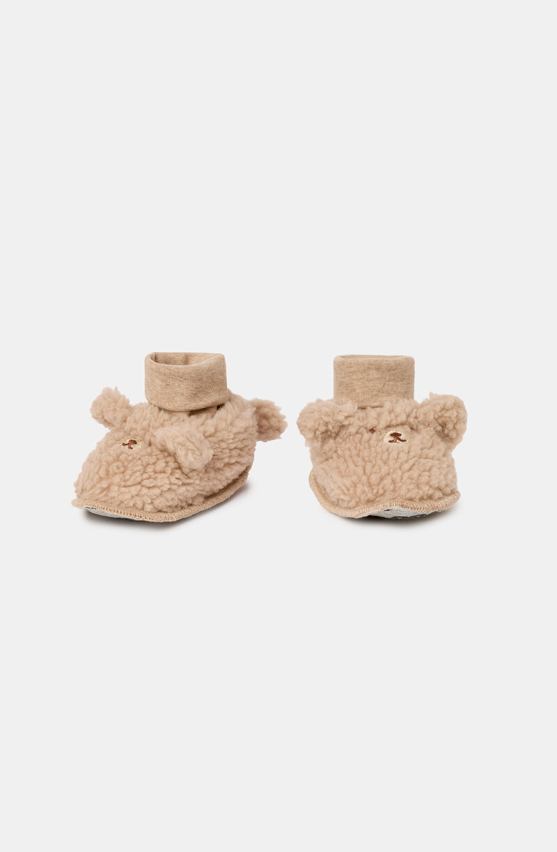 Woody Pantoffels, beige