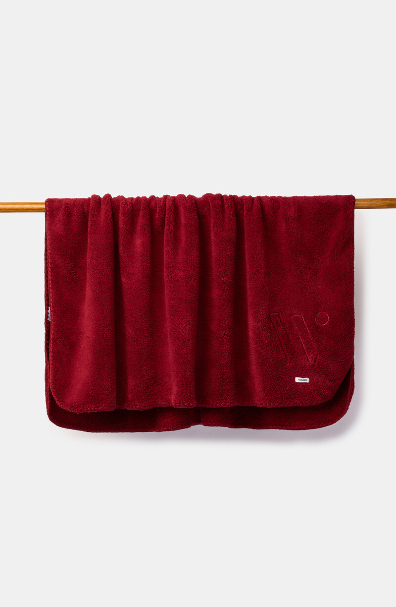 Woody plaid, bordeaux
