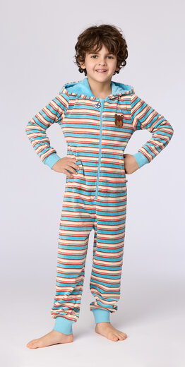 Woody Unisex onesie, multicolor streep