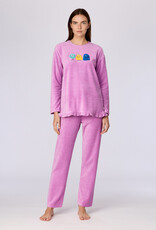 Woody Meisjes-Dames pyjama, roze