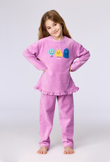 Woody Meisjes-Dames pyjama, roze