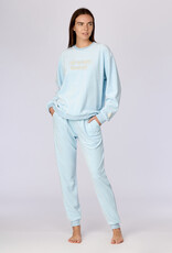 Woody Unisex pyjama, lichtblauw