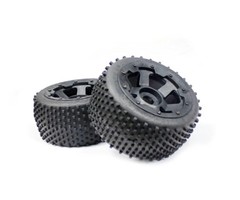 RovanSports 5B 2nd gnt off road wheel rear (2pc) 170x80 Dirt Buster banden