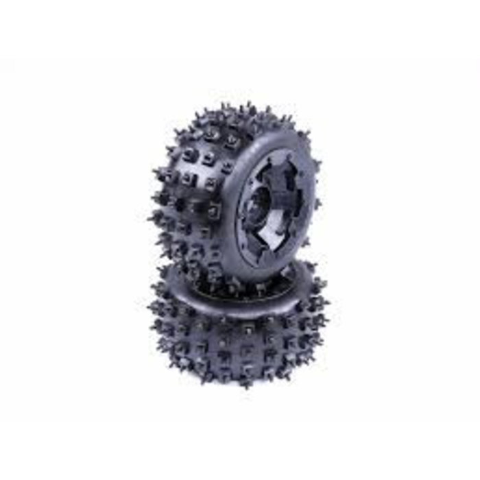 RovanSports Knobby tire set with nails (2pcs/set) MT Tyre 170x80 spike banden