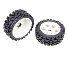 RovanSports 5B front terrian tyres set with nylon hub AIT 170x60 (2pcs.)