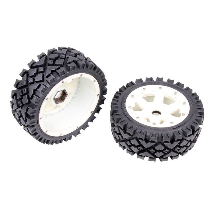 RovanSports 5B front terrian tyres set with nylon hub AIT 170x60 (2pcs.)