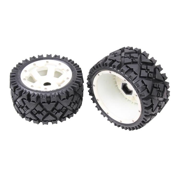 RovanSports 5B rear terrian tyres set with nylon hub AIT 170x80 (2pcs.)