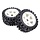 5B rear terrian tyres set with nylon hub AIT 170x80 (2pcs.)