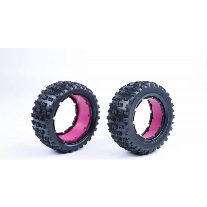 RovanLosi LT Gen.3 knobby tyres with inside cloth and upgraded waterproof foam MT-Tire 180x70 (2Pcs)